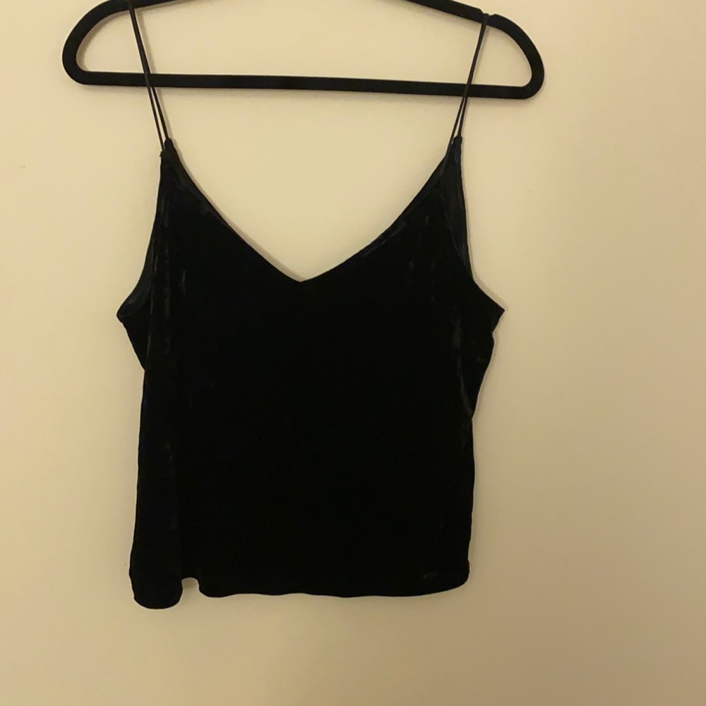 Black tank top